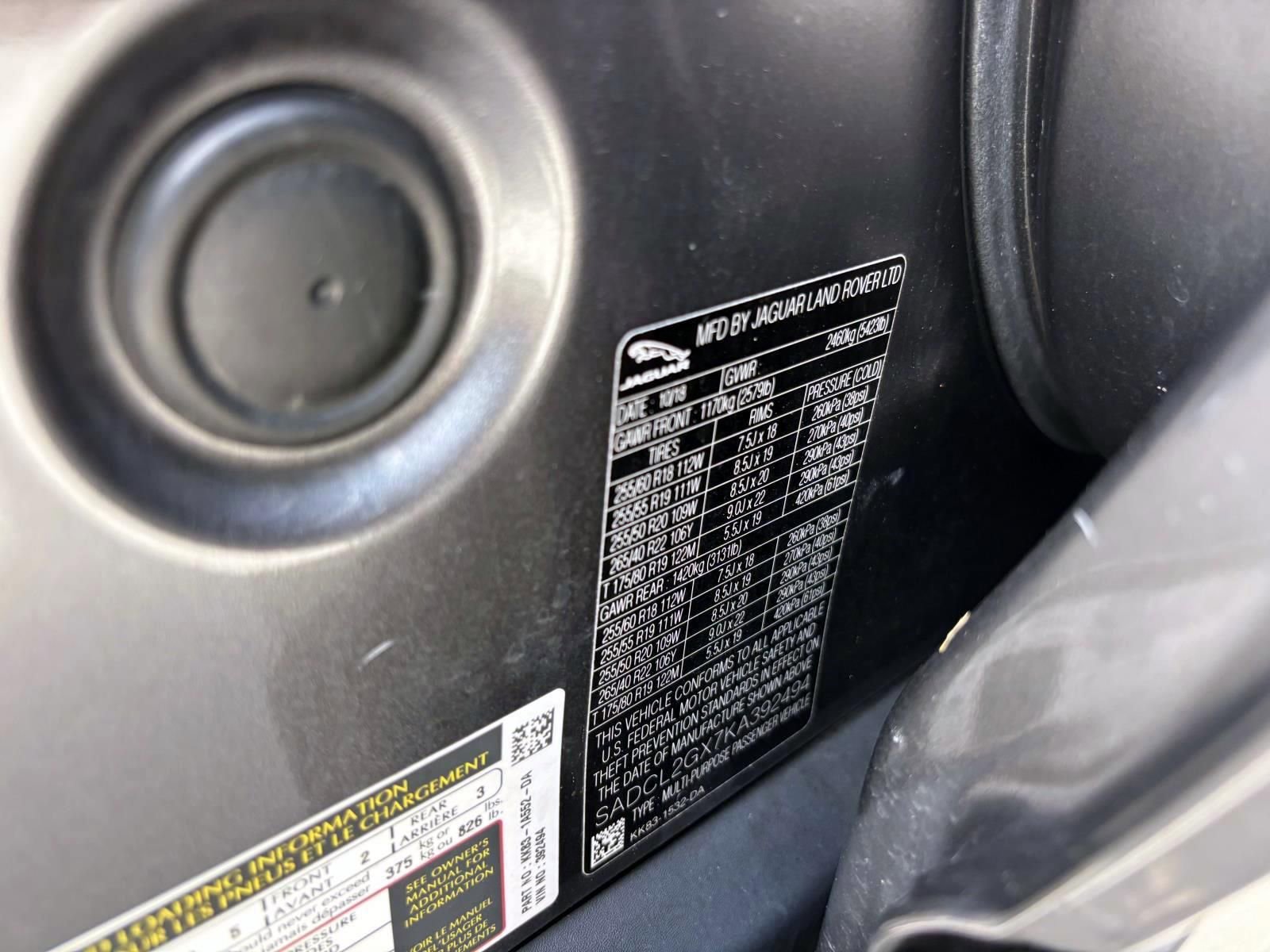 2019 Jaguar F-Pace R-Sport