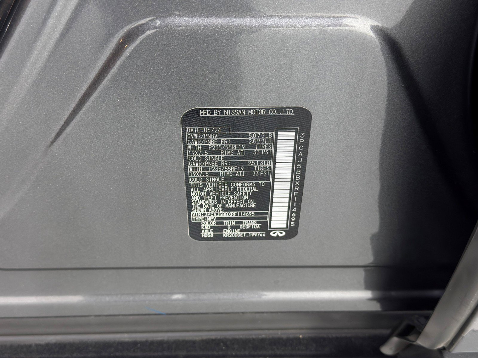 2024 INFINITI Qx50 Luxe