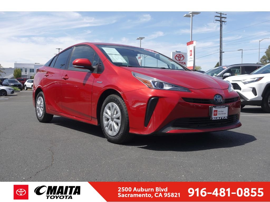 Certified 2021 Toyota Prius L Eco
