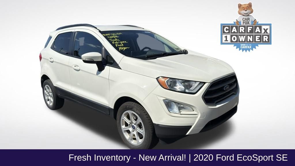 Certified 2020 Ford EcoSport SE w/ SE Convenience Package