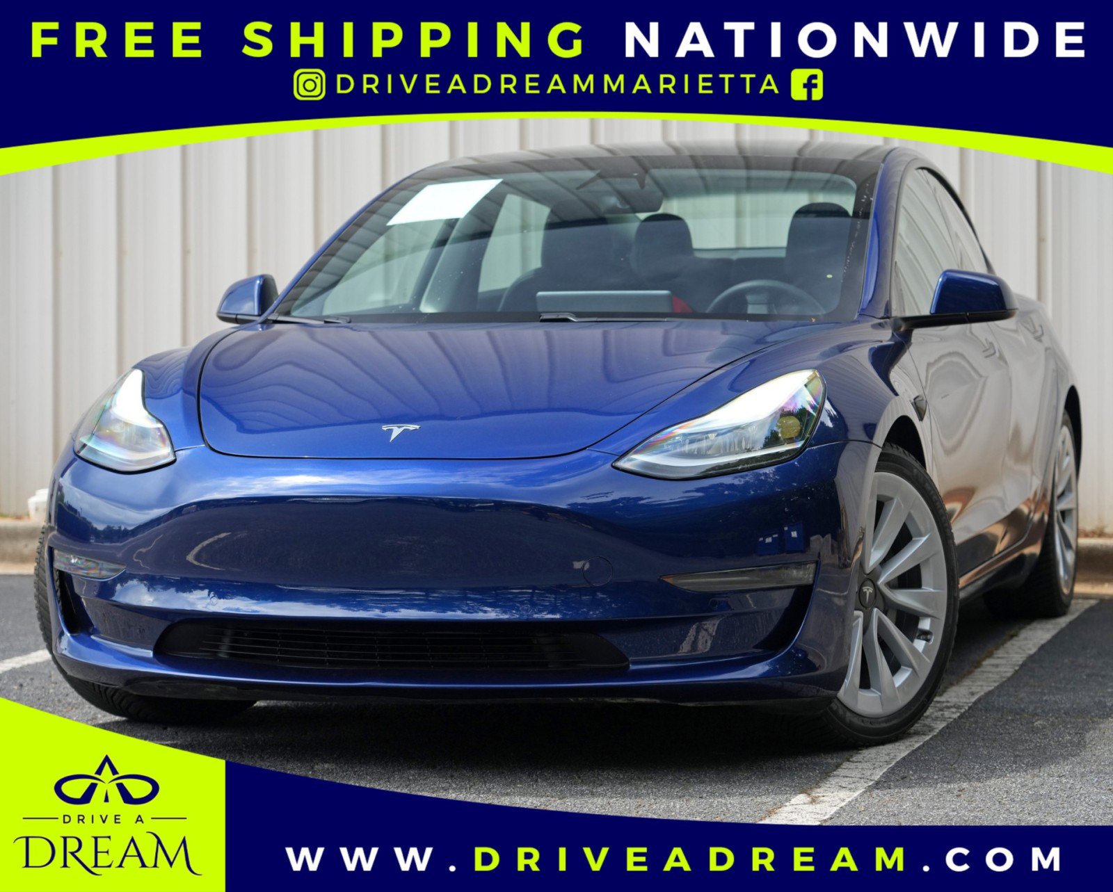Used 2021 Tesla Model 3 Long Range