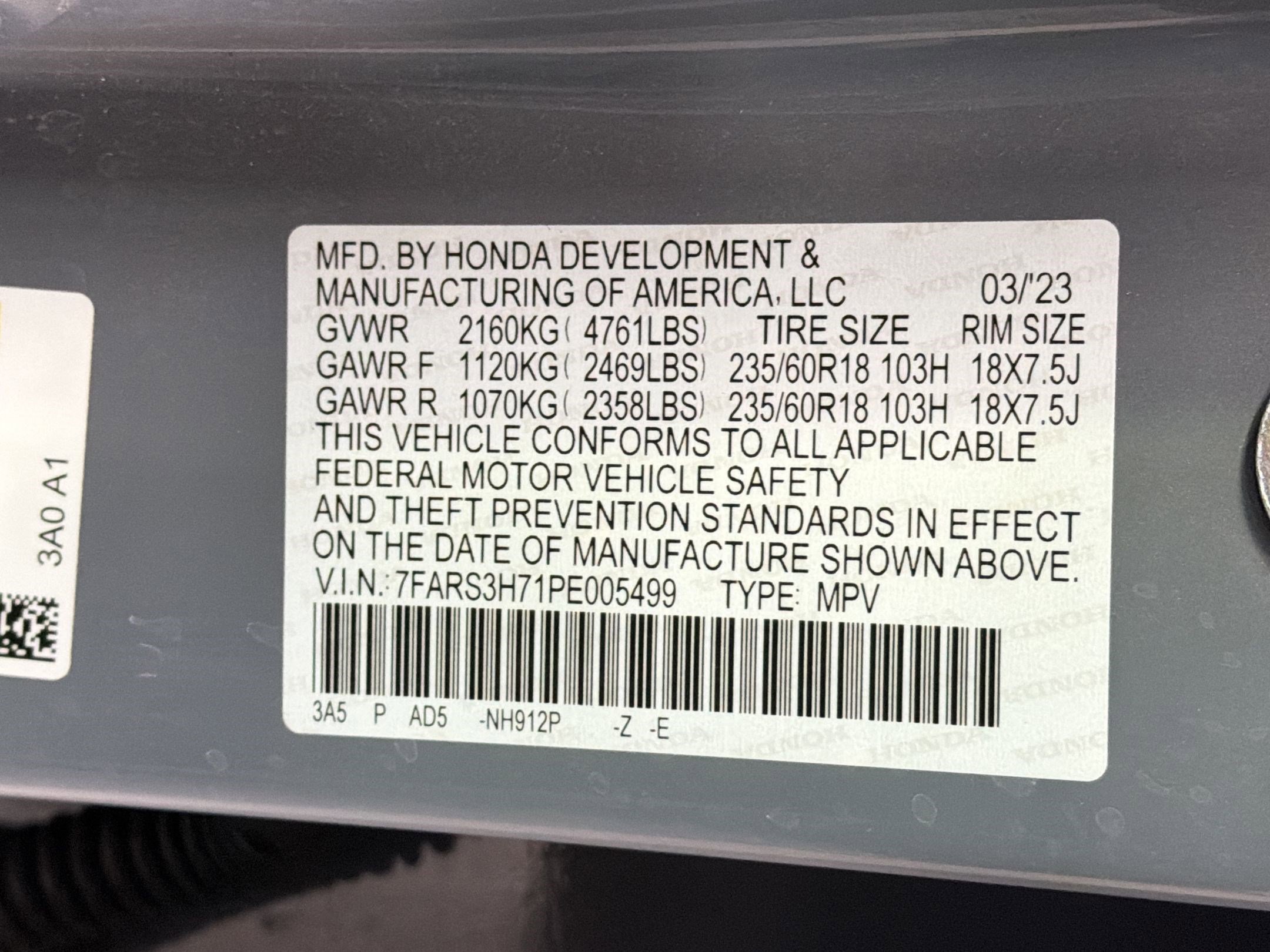 2023 Honda CR-V EX-L