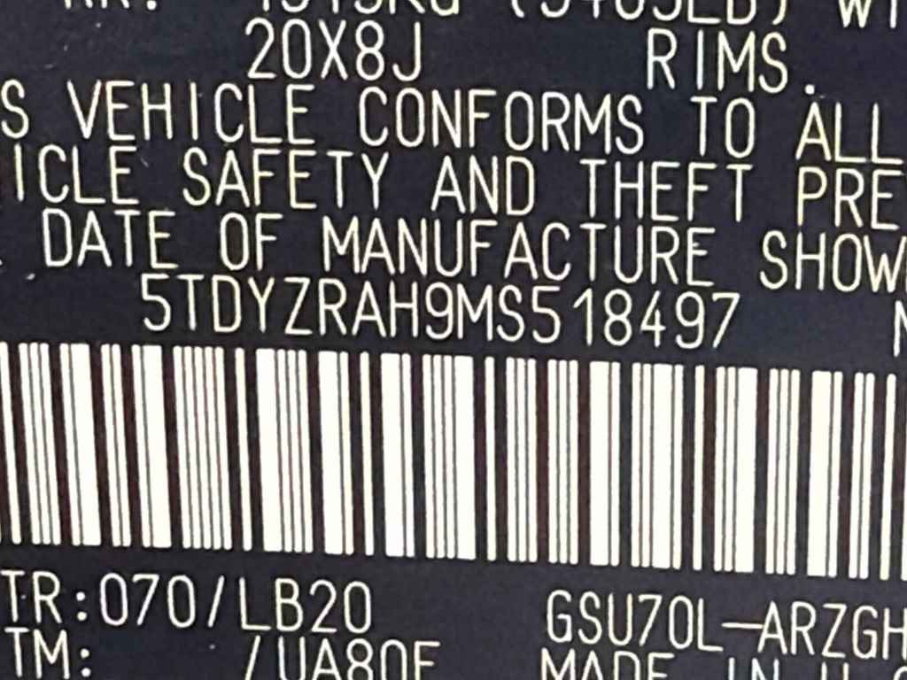 2021 Toyota Highlander Limited