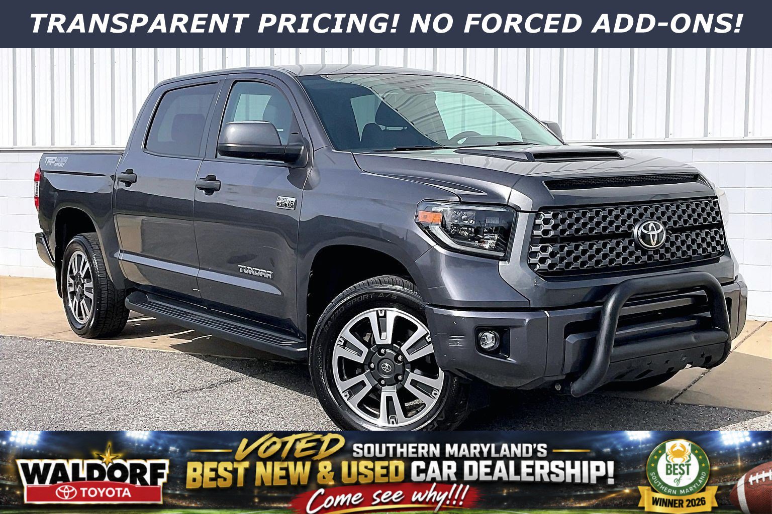 Used 2020 Toyota Tundra SR5 w/ TRD Sport Package