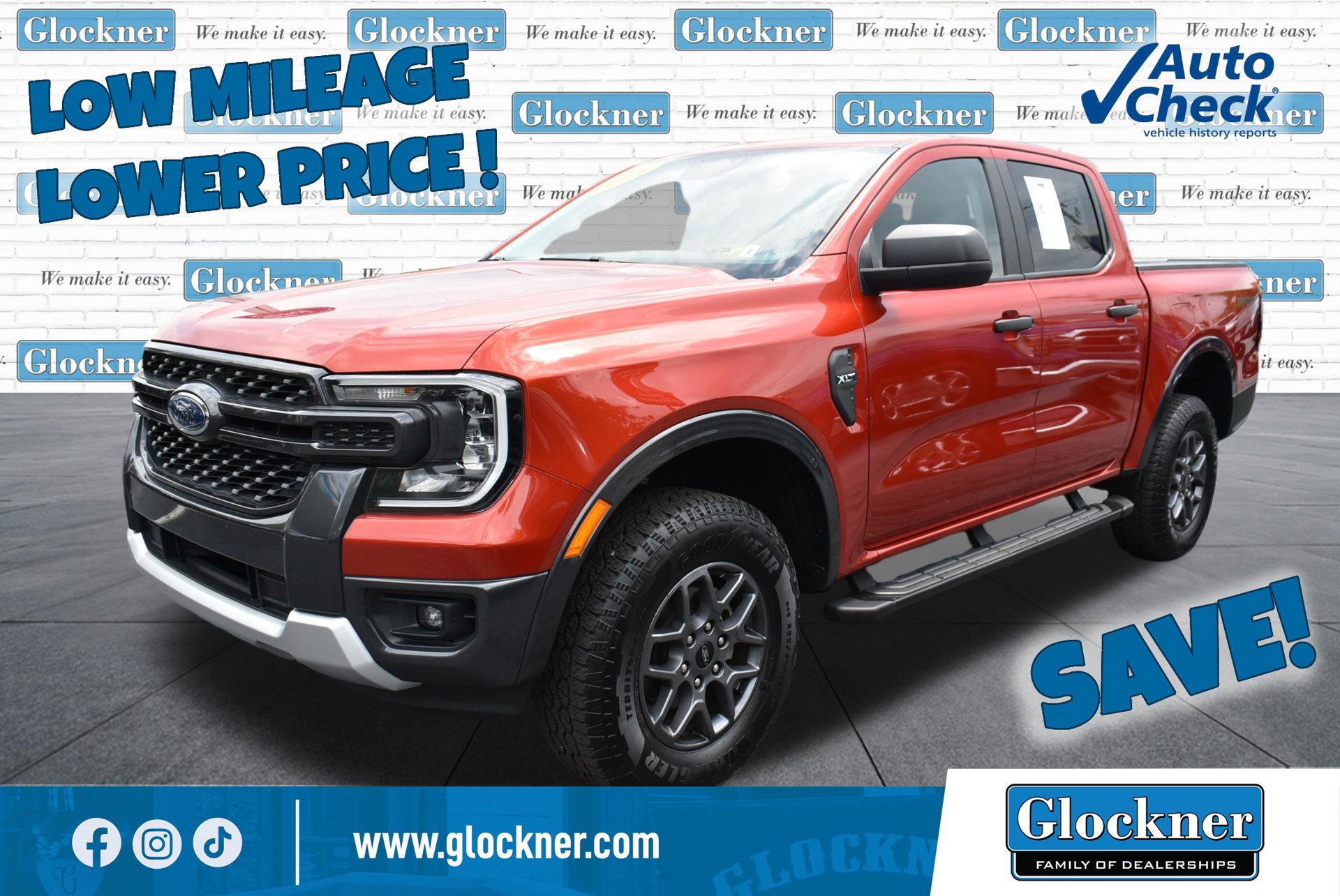 Used 2024 Ford Ranger XLT w/ Equipment Group 301A High