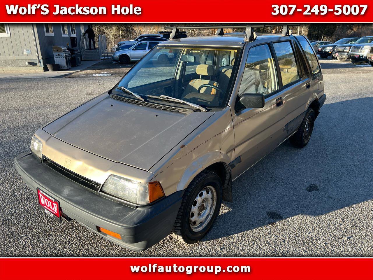 Used 1987 Honda Civic Wagon 4WD