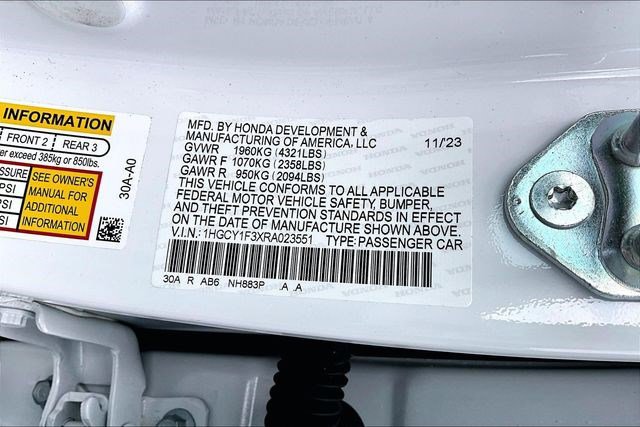 2024 Honda Accord EX