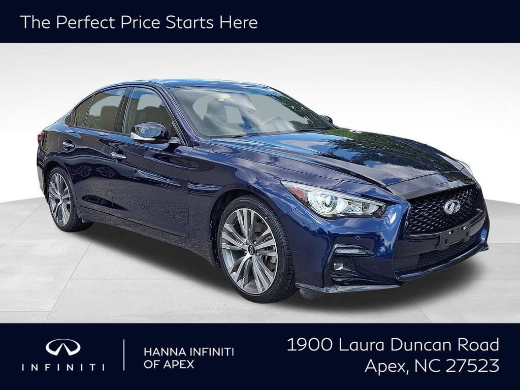 Used 2023 INFINITI Q50 Sensory