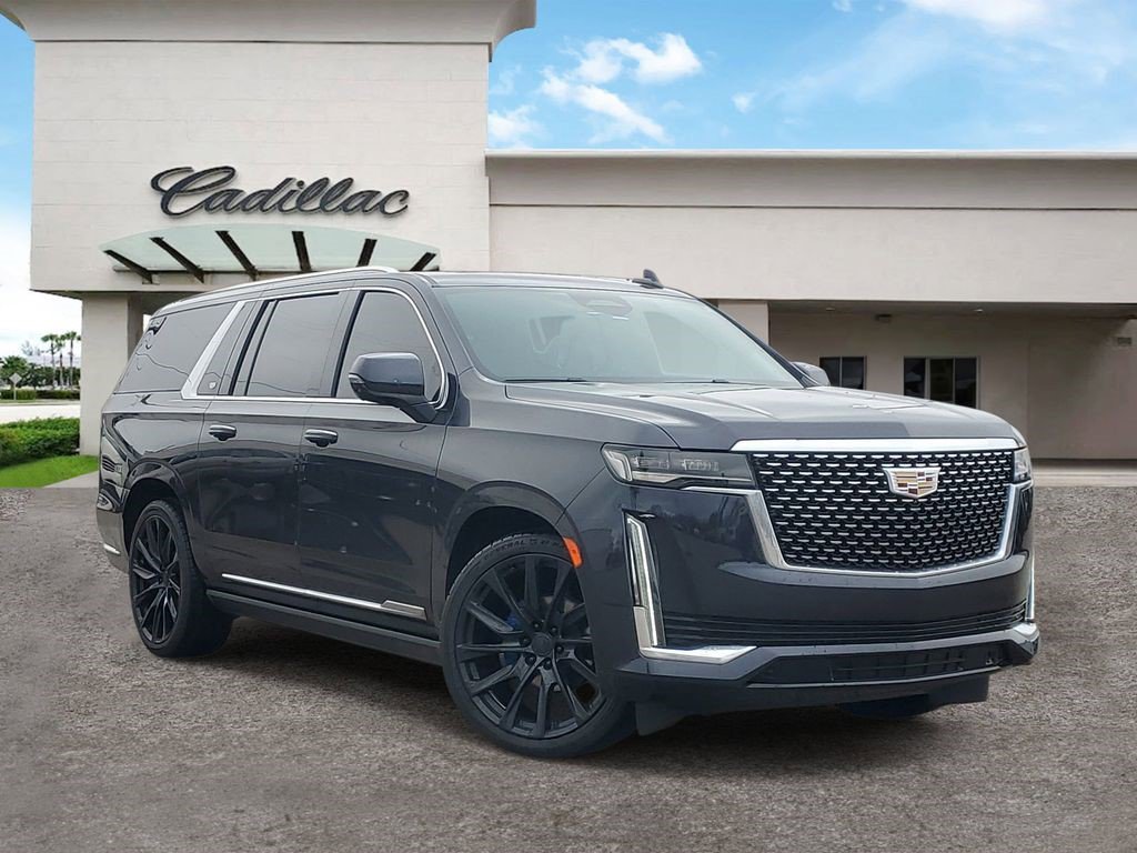 Certified 2023 Cadillac Escalade ESV Premium Luxury w/ Performance Package