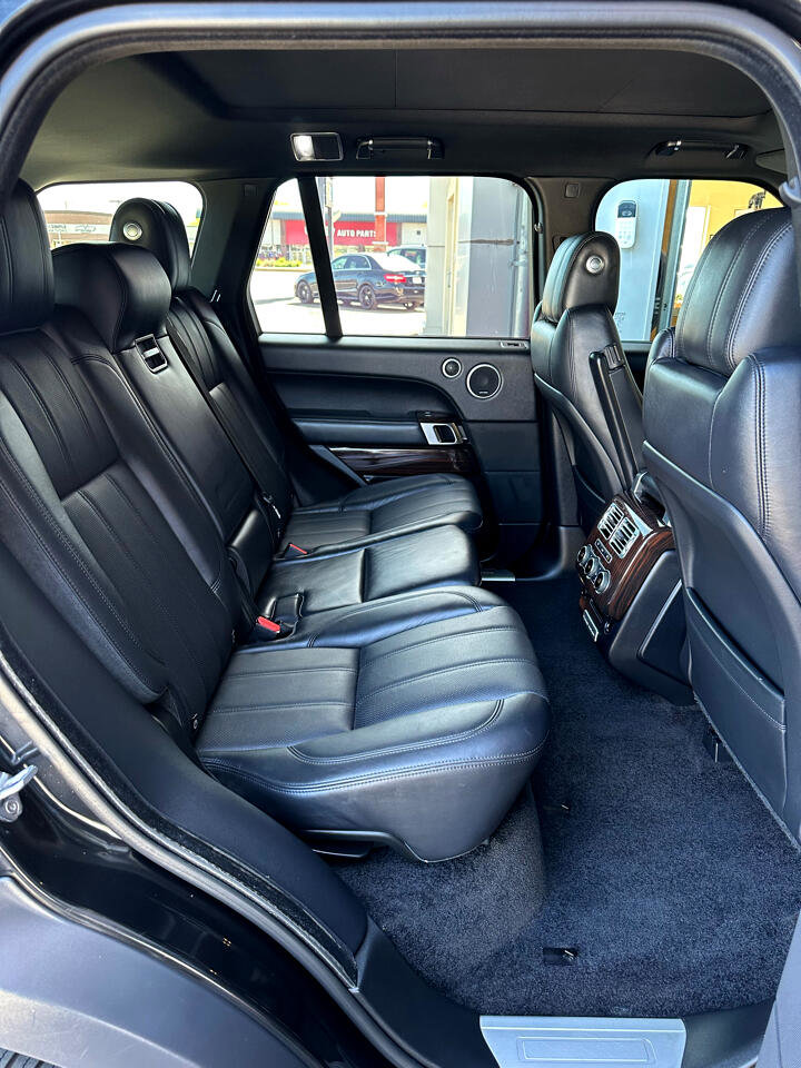 2016 Land Rover Range Rover Supercharged