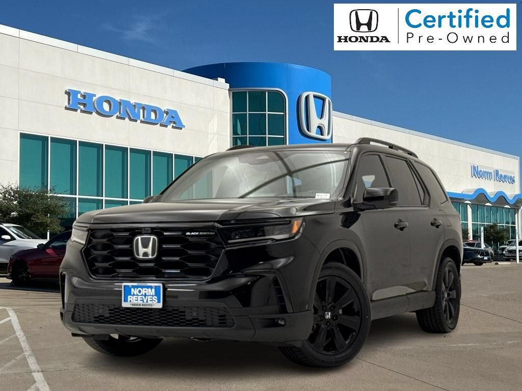 Certified 2025 Honda Pilot Black Edition
