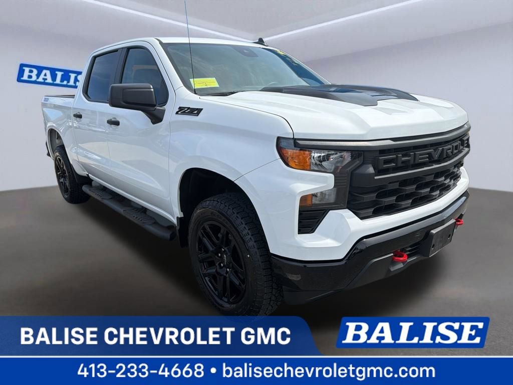 Certified 2023 Chevrolet Silverado 1500 Custom Trail Boss w/ LPO, Dark Essentials Package