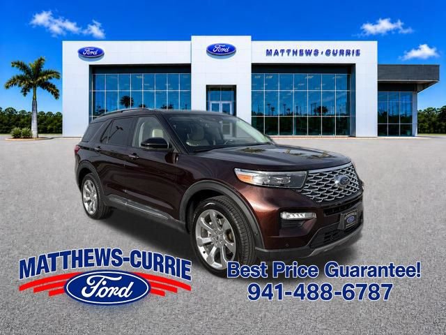 Certified 2020 Ford Explorer Platinum w/ Premium Technology Package