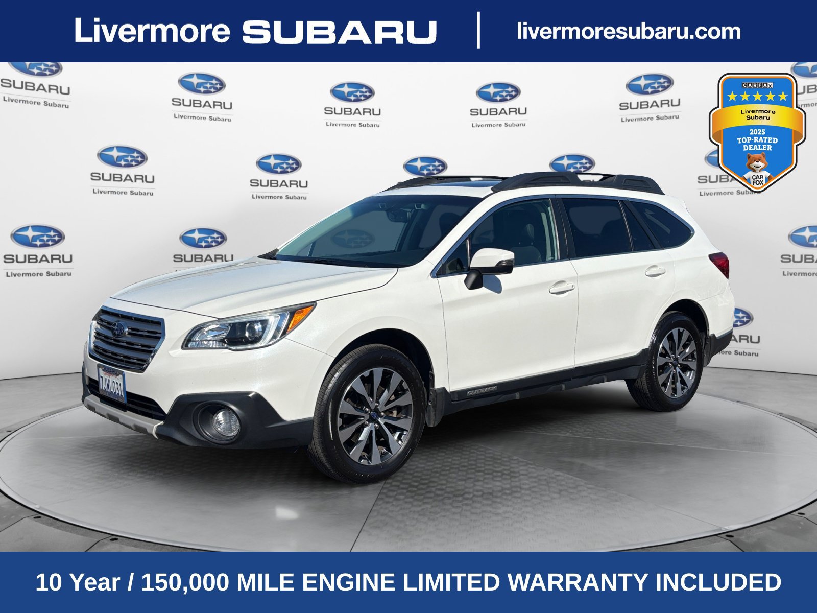 Used 2015 Subaru Outback 2.5i Limited