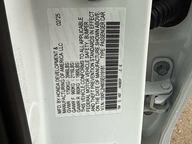 2025 Honda Civic Sport