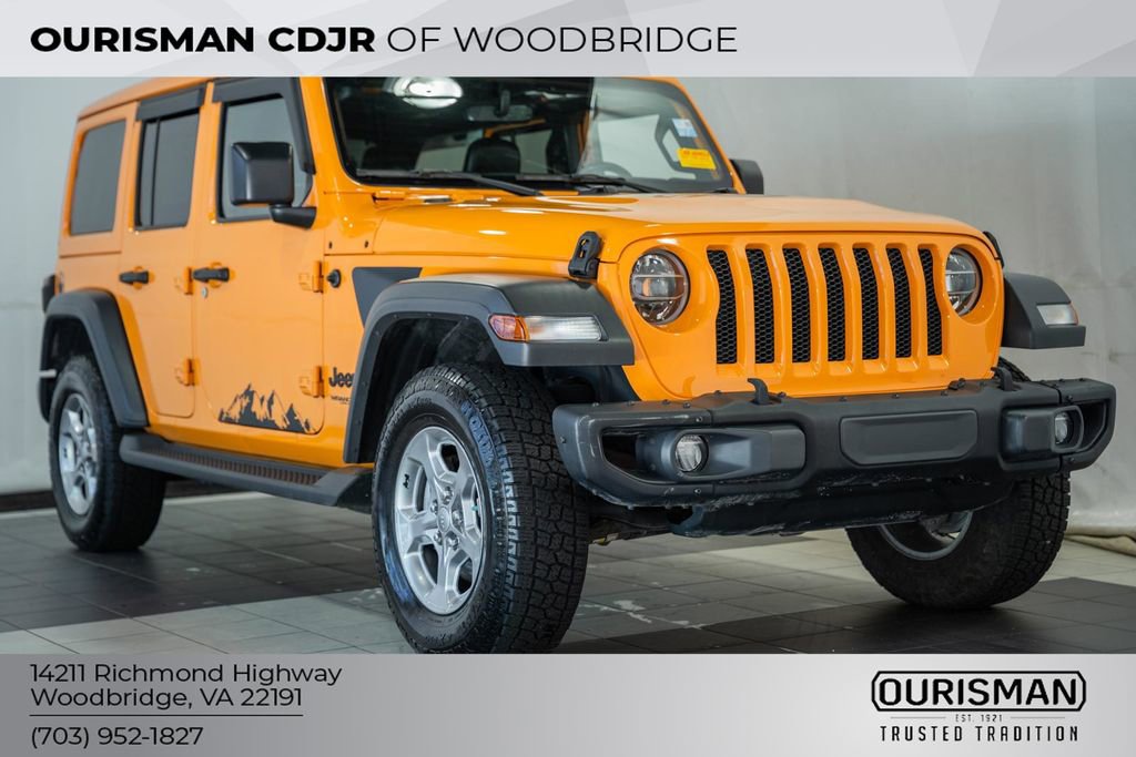 Certified 2021 Jeep Wrangler Unlimited Sport