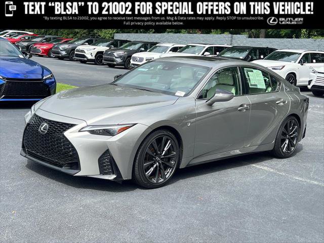 Certified 2021 Lexus IS 350 F Sport w/ Navigation Package