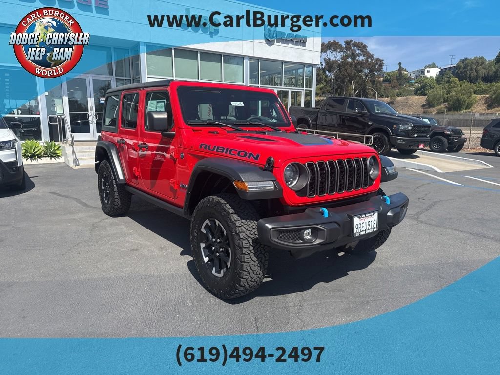 Used 2024 Jeep Wrangler Unlimited Rubicon 4xe