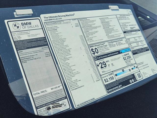 2026 BMW X3 xDrive30