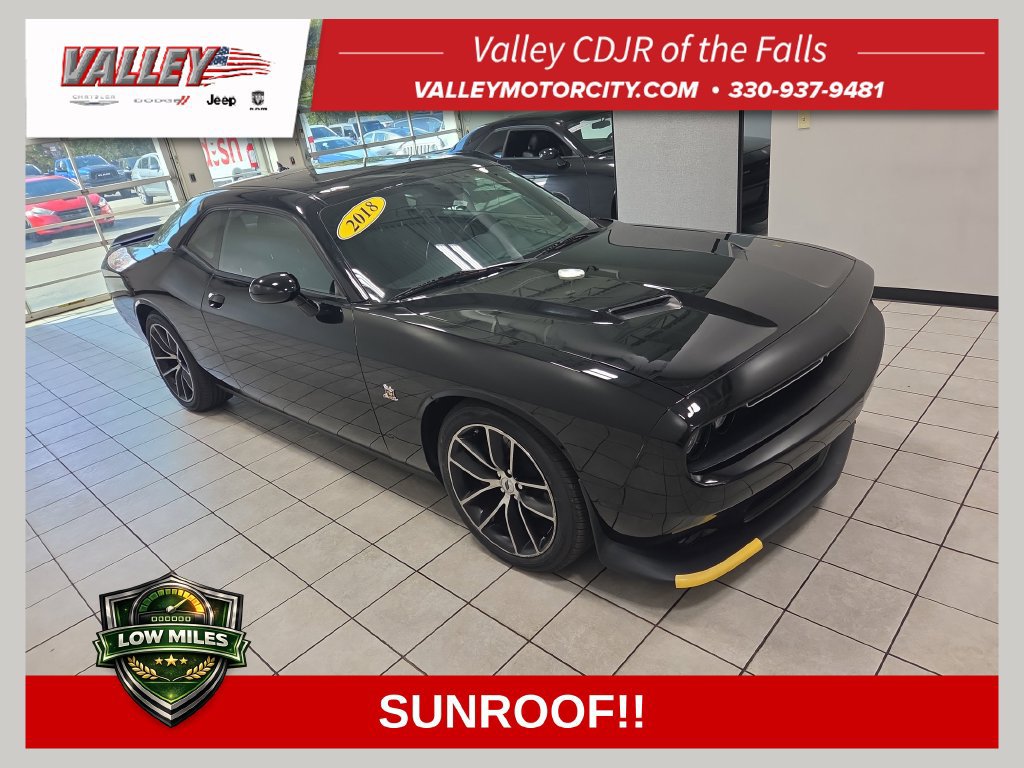 Certified 2018 Dodge Challenger R/T Scat Pack w/ Driver Convenience Group
