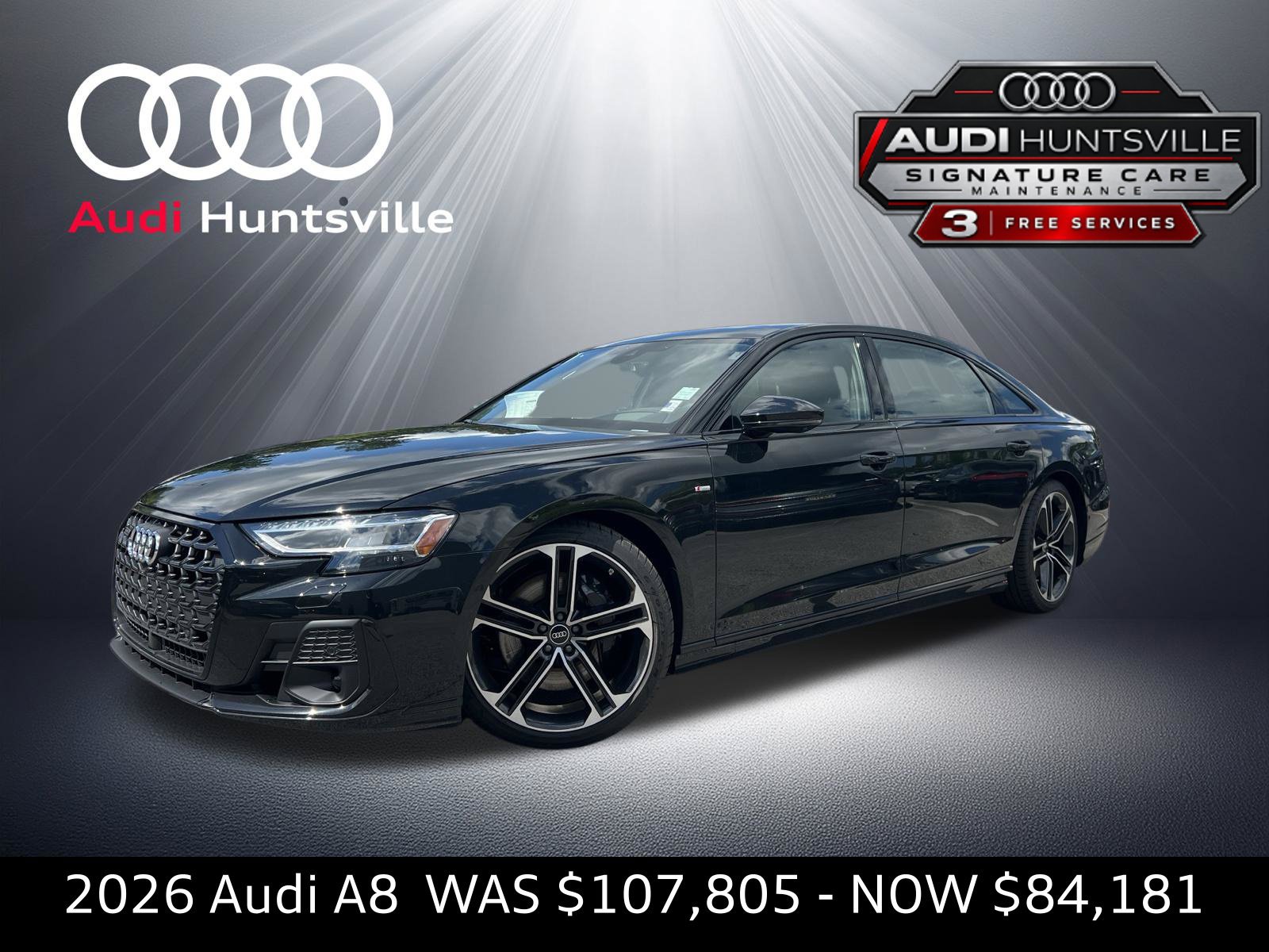 New 2026 Audi A8 L 3.0T
