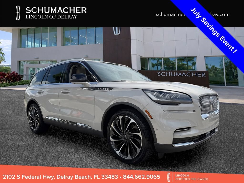 Certified 2023 Lincoln Aviator Reserve w/ Equipment Group 201A