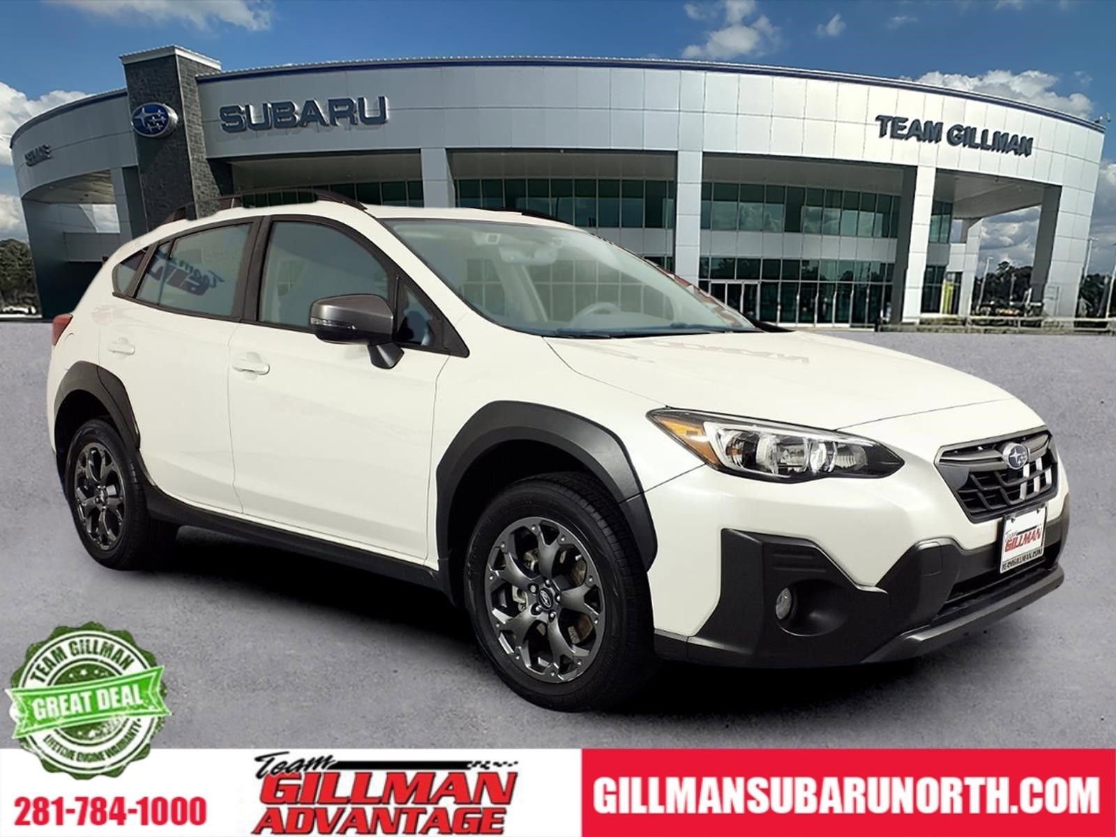 Certified 2022 Subaru Crosstrek 2.5i Sport w/ Moonroof Package