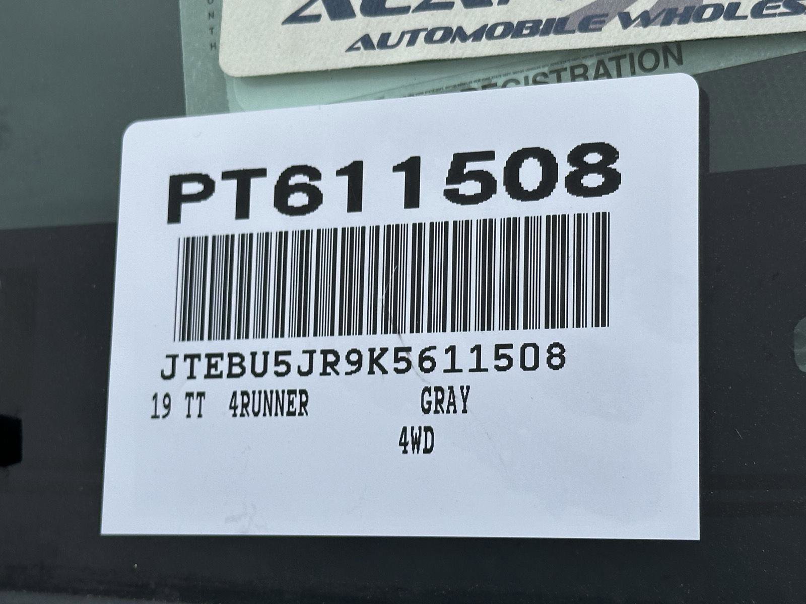 2019 Toyota 4Runner TRD Off-Road Premium