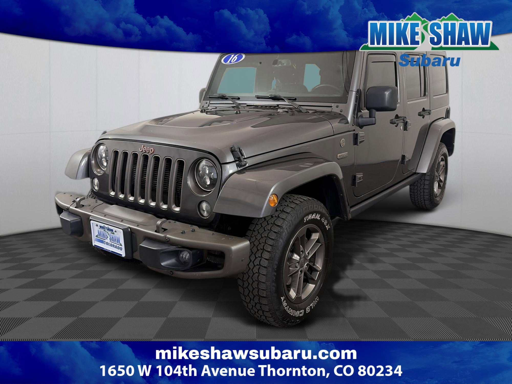 2016 Jeep Wrangler Unlimited Sahara