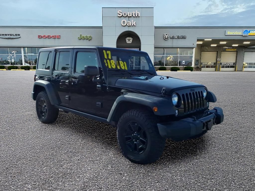 Certified 2017 Jeep Wrangler Unlimited Sport