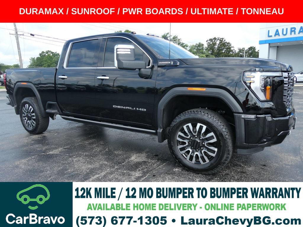 Certified 2025 GMC Sierra 3500 Denali Ultimate w/ LPO, GMC Protection Package