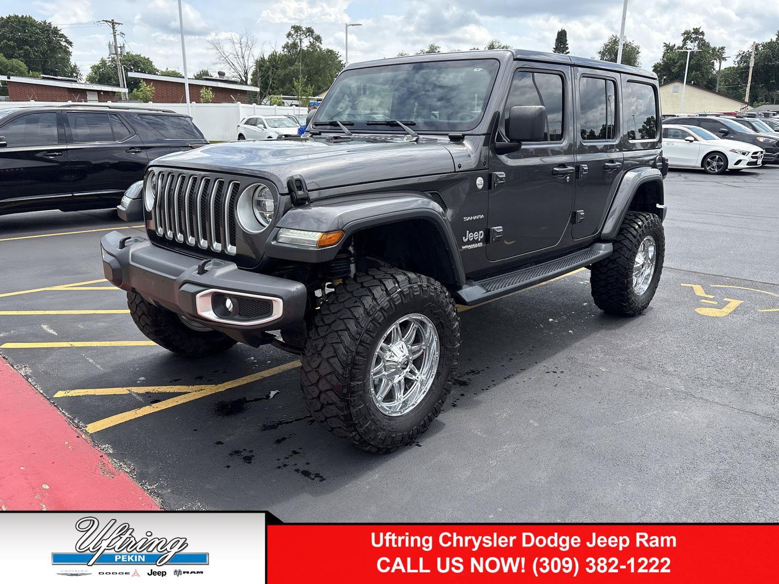 Used 2019 Jeep Wrangler Unlimited Sahara w/ LED Lighting Group
