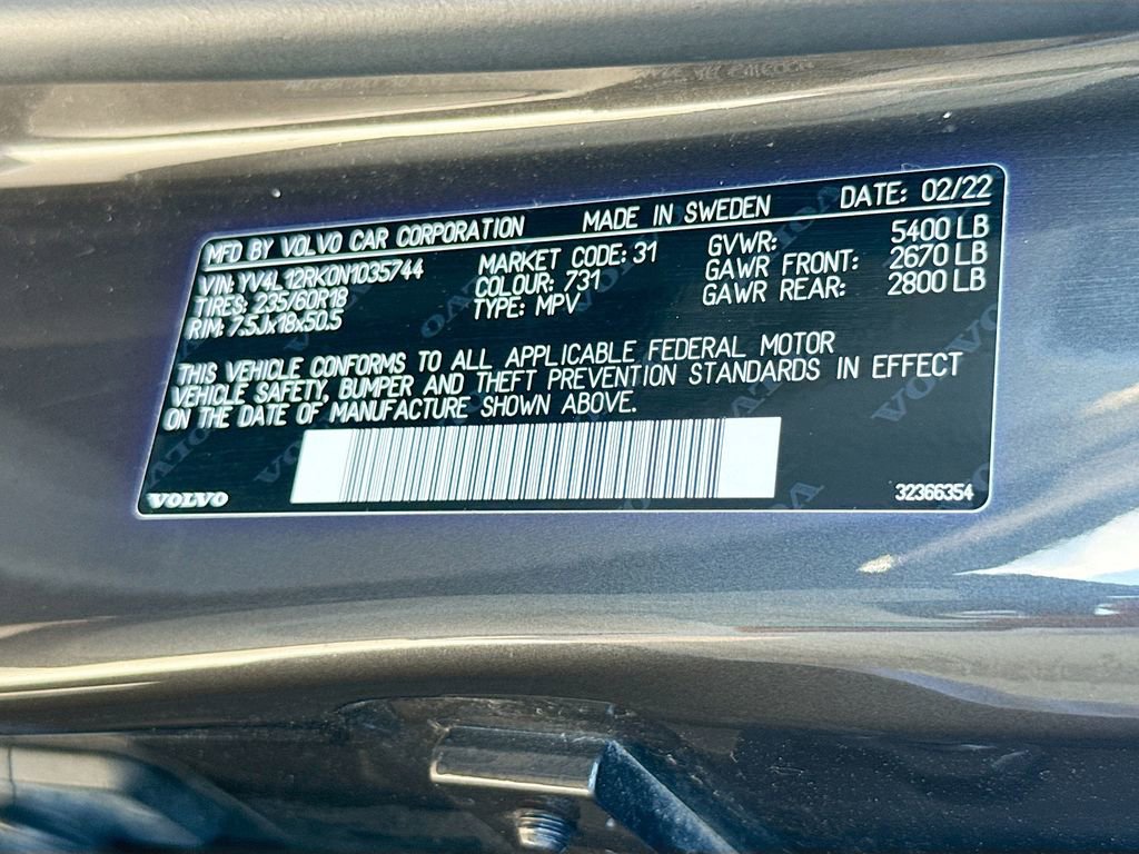 2022 Volvo Xc60 B5 Momentum