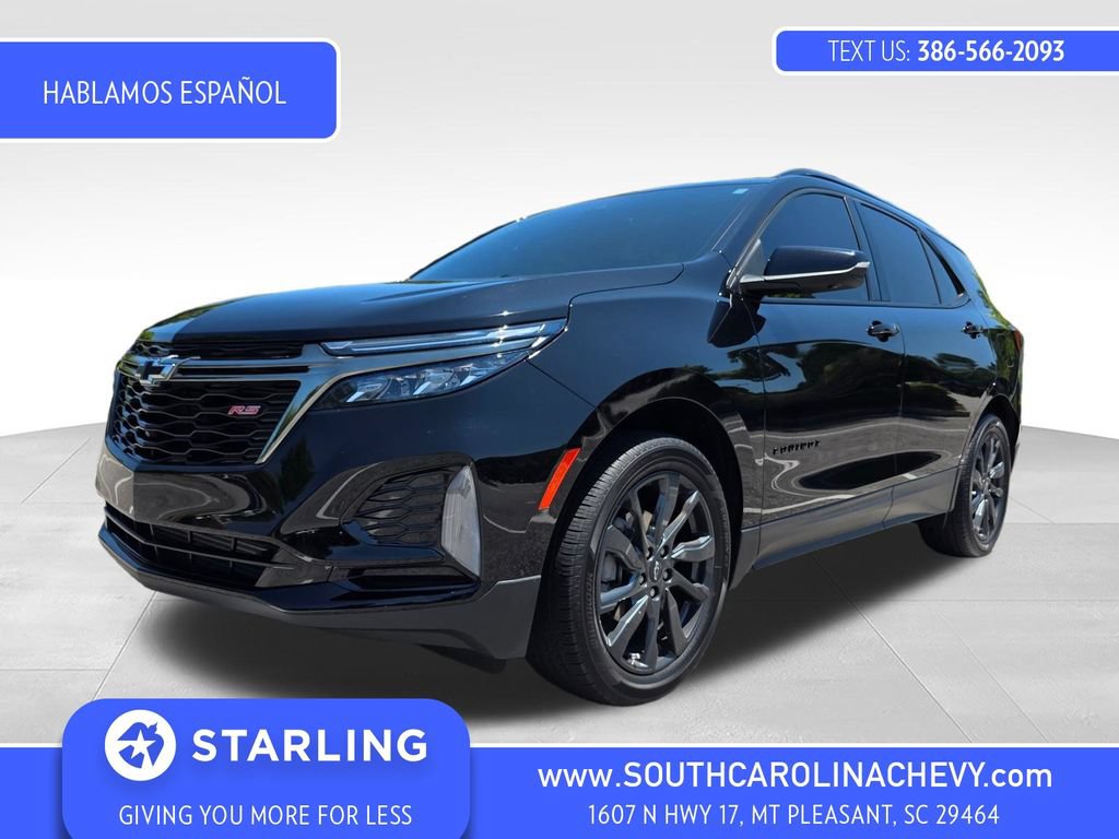 Used 2023 Chevrolet Equinox RS w/ RS Leather Package