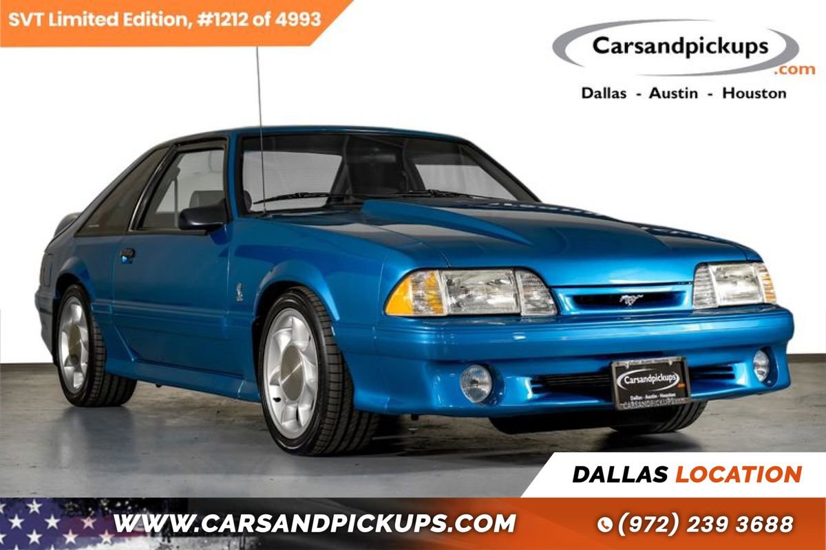 Used 1993 Ford Mustang Cobra