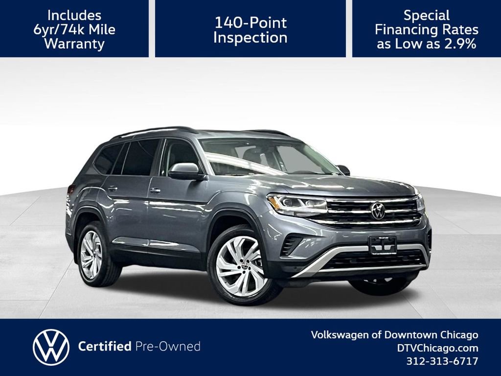 Certified 2022 Volkswagen Atlas SE