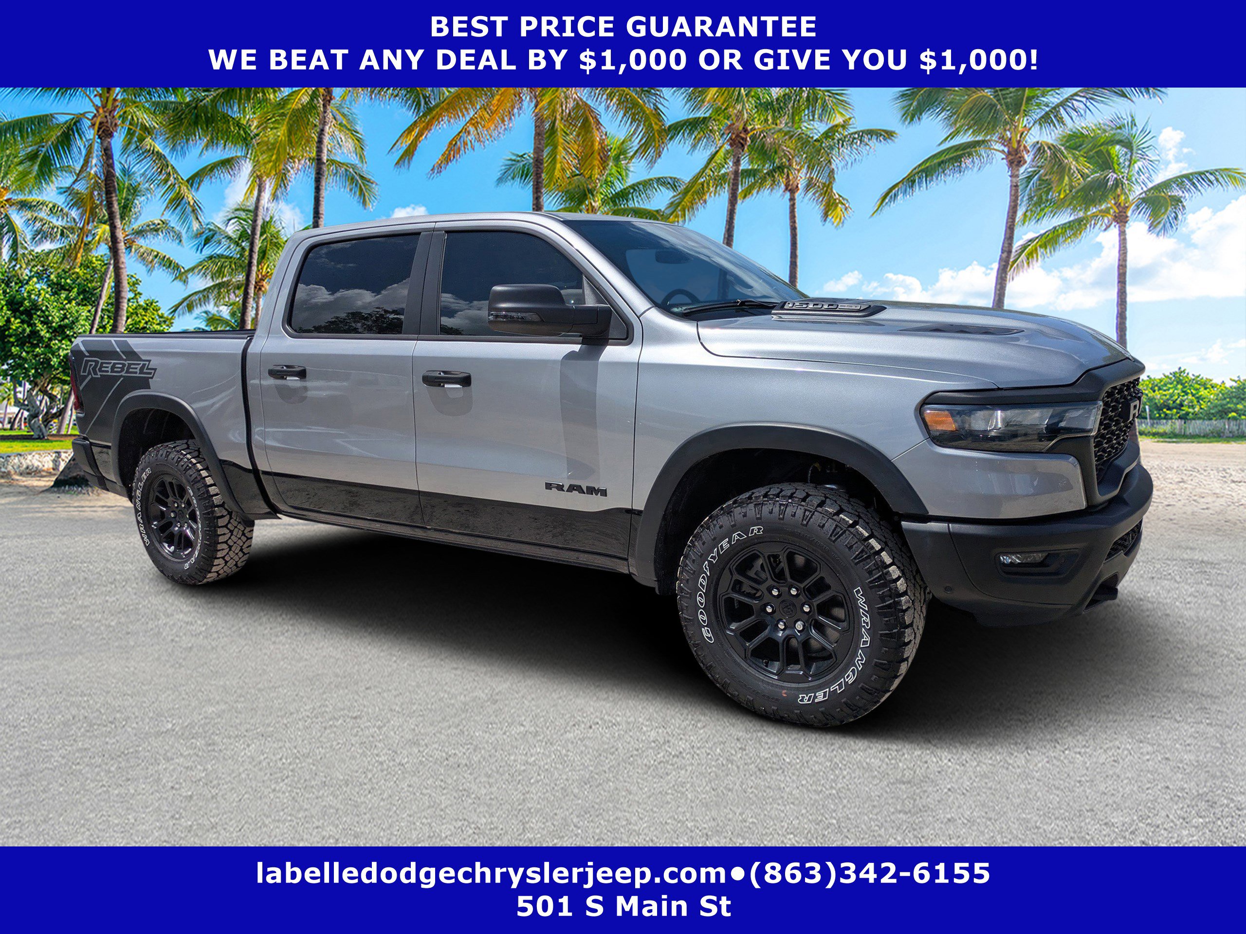 Used 2025 RAM 1500 Rebel w/ Rebel Level 1 Equipment Group