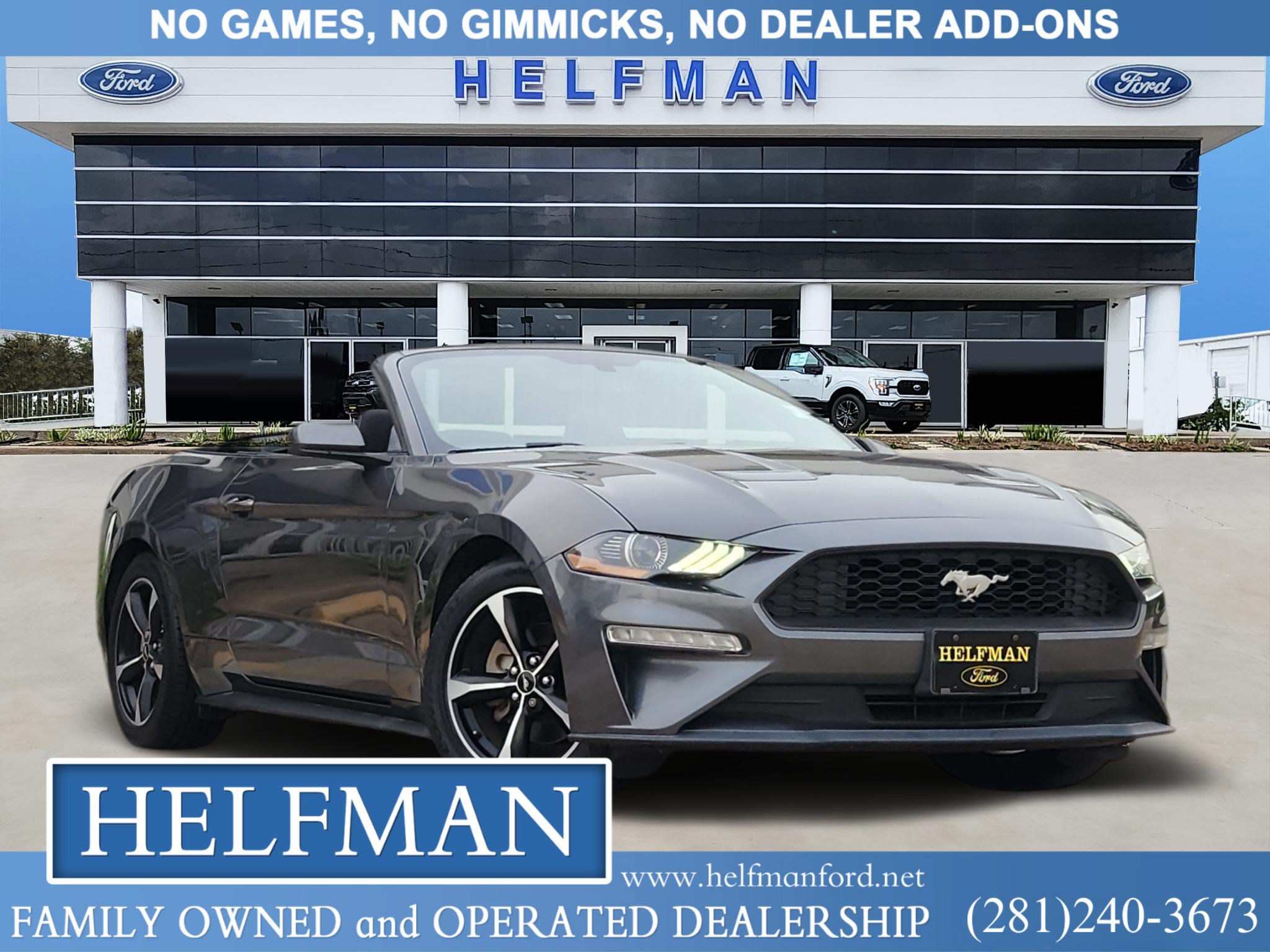 Used 2018 Ford Mustang Convertible w/ Equipment Group 101A