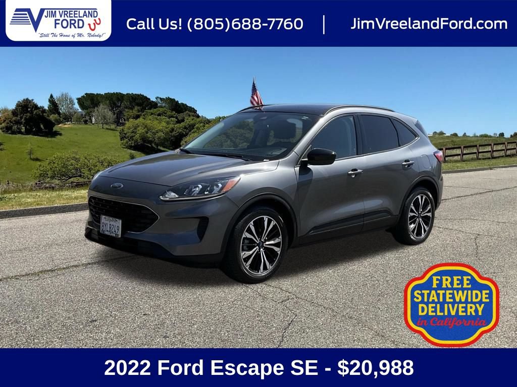 Used 2022 Ford Escape SE w/ SE Sport Appearance Package