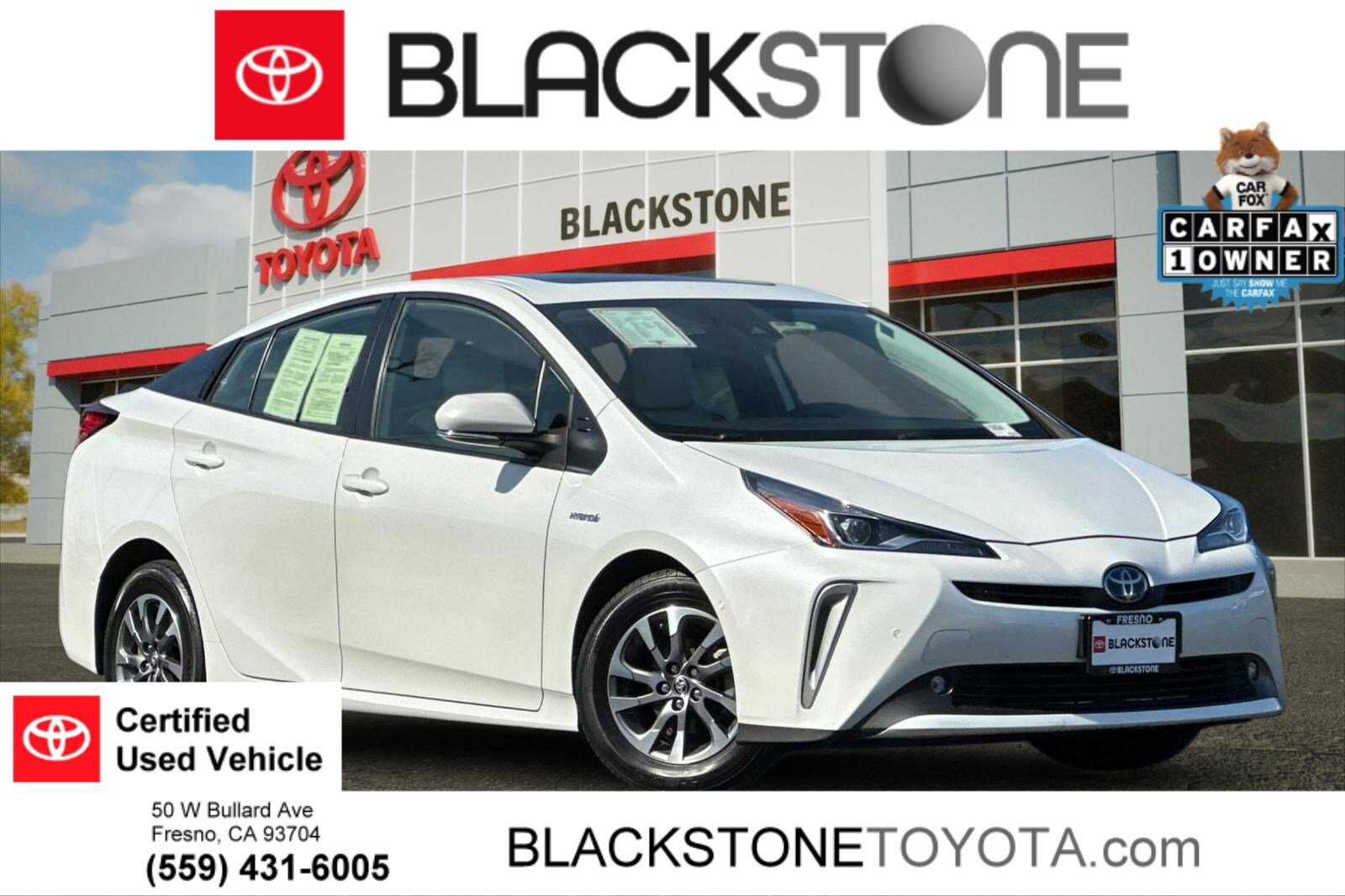 Certified 2022 Toyota Prius XLE w/ Premium Convenience Package