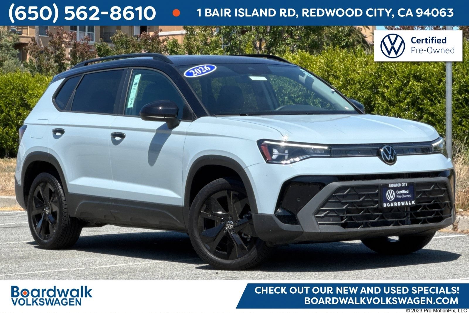 Certified 2026 Volkswagen Taos SE