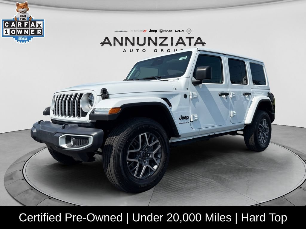 Certified 2025 Jeep Wrangler Unlimited Sahara