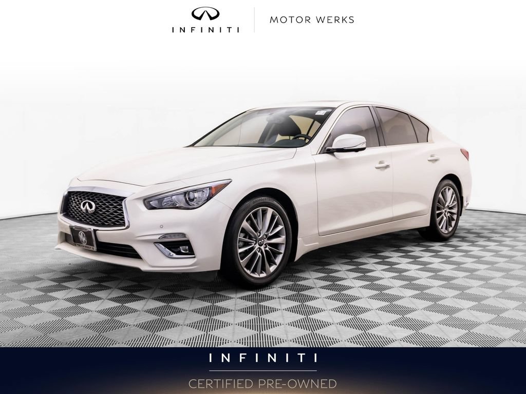 Certified 2024 INFINITI Q50 Luxe w/ Cargo Package