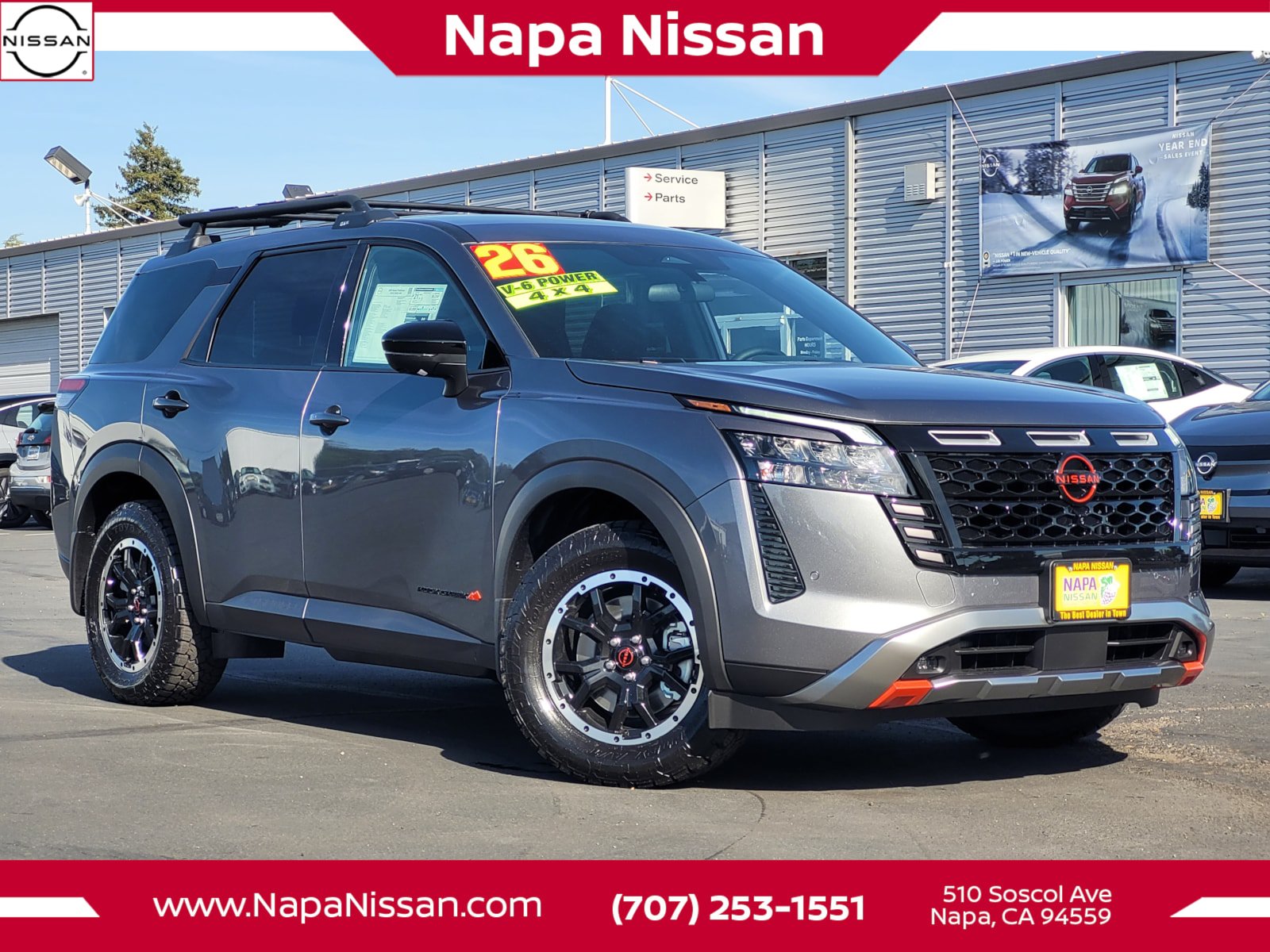 New 2026 Nissan Pathfinder Rock Creek