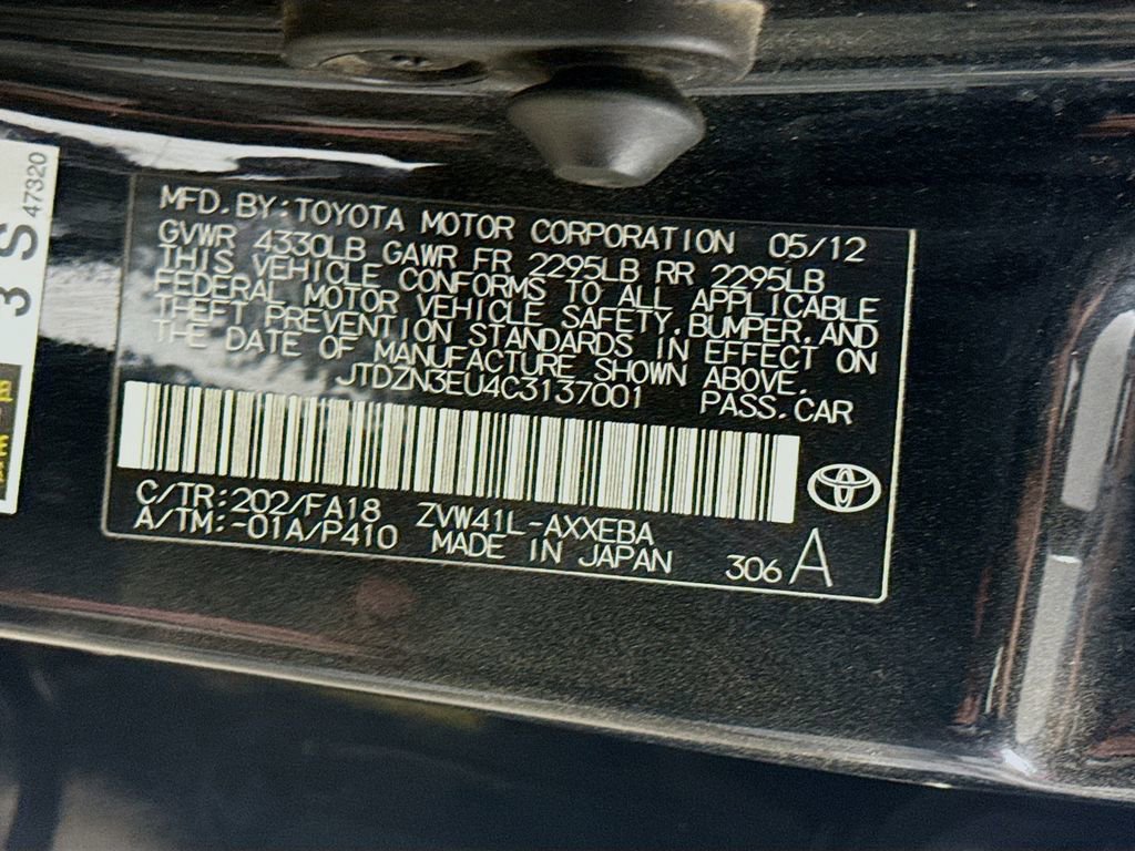 2012 Toyota Prius V Two