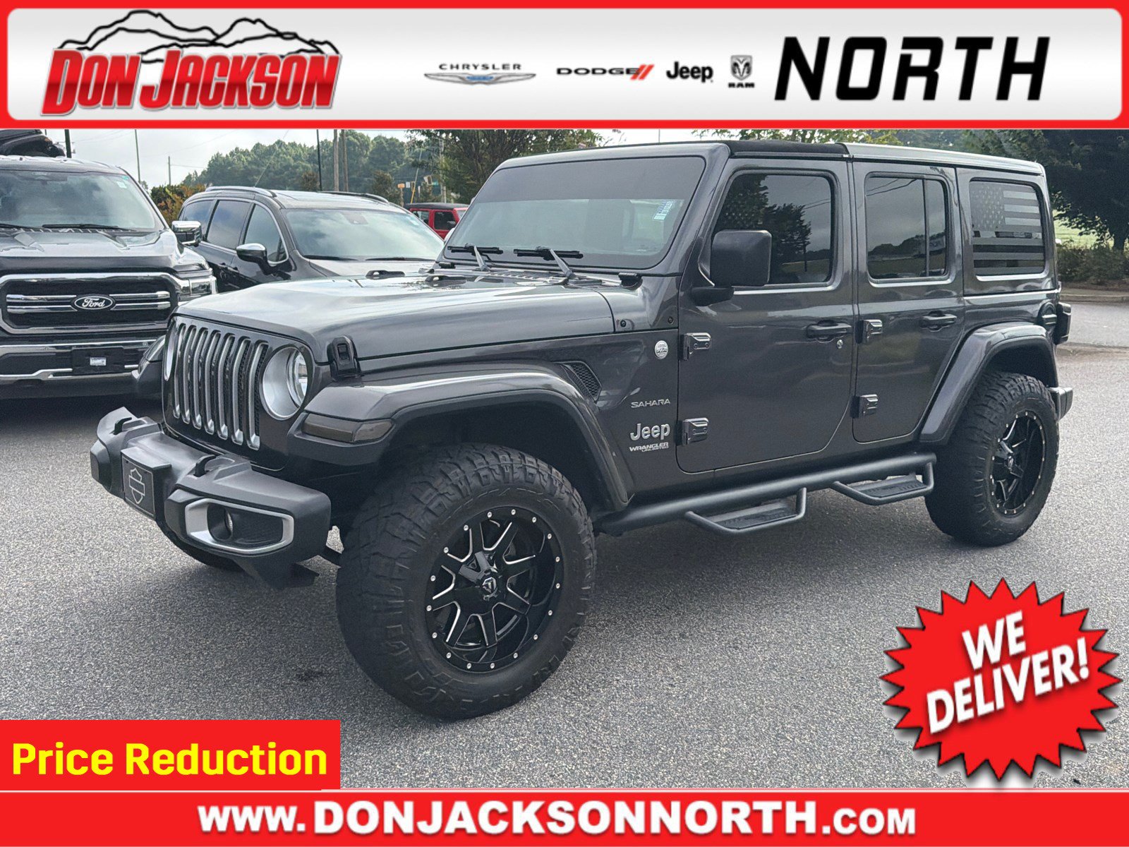 Used 2018 Jeep Wrangler Unlimited Sahara w/ Cold Weather Group