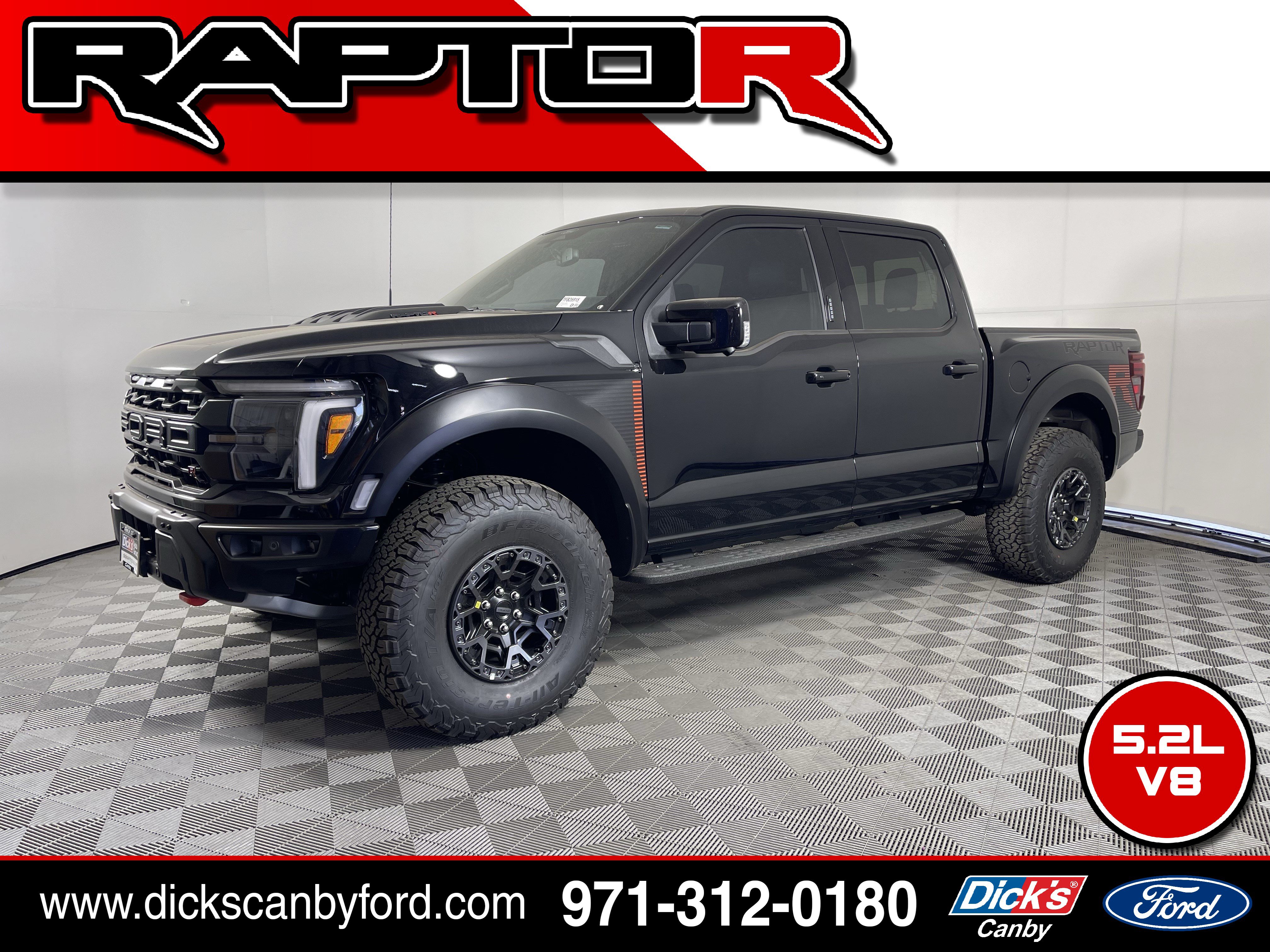 New 2026 Ford F150 Raptor w/ Equipment Group 803A Raptor R