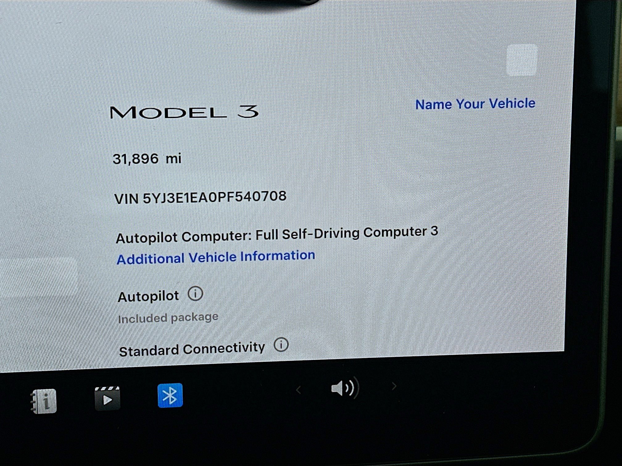 2023 Tesla Model 3 Standard Range