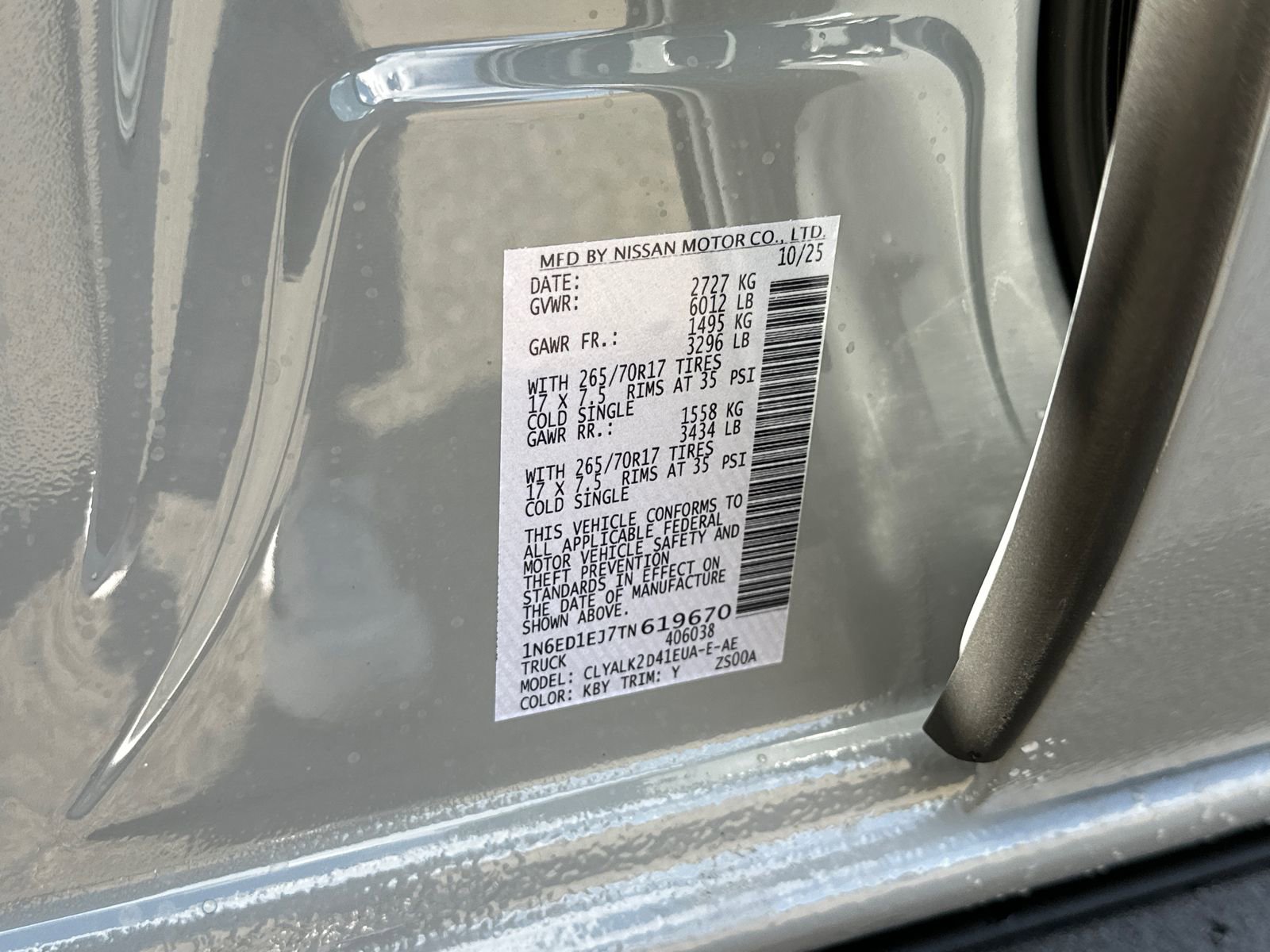 2026 Nissan Frontier Pro-X