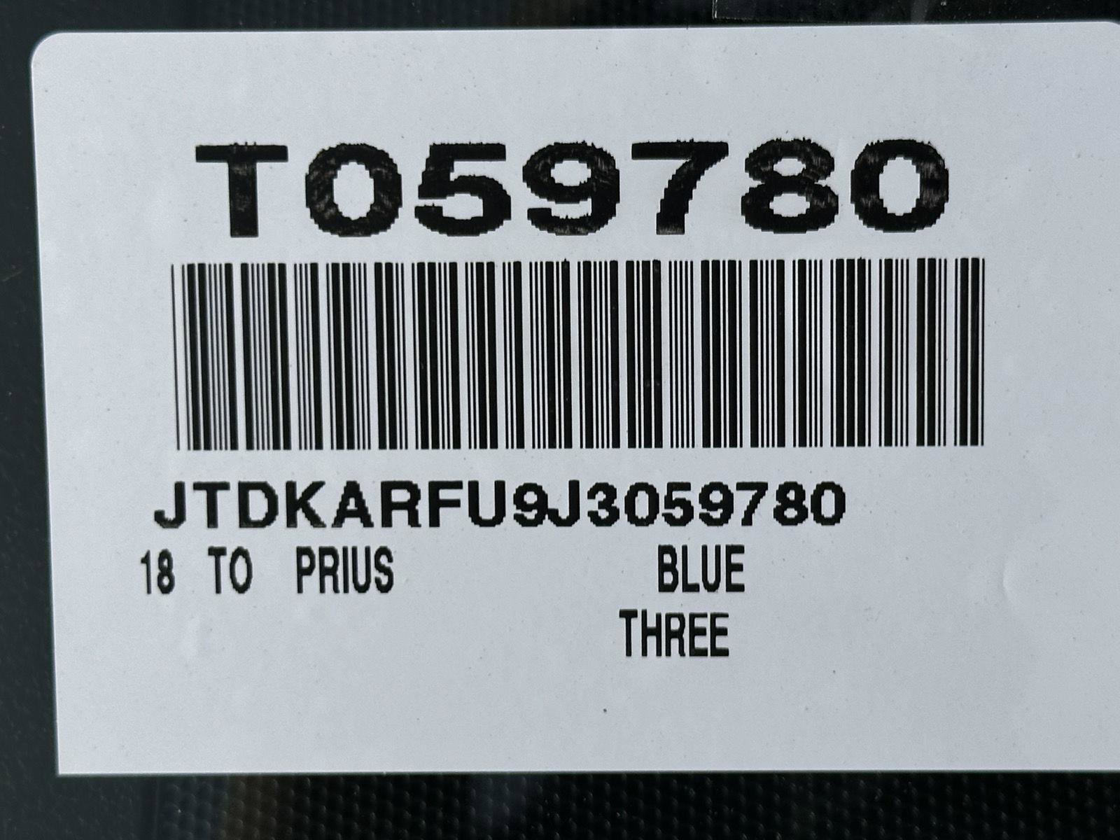 2018 Toyota Prius Four